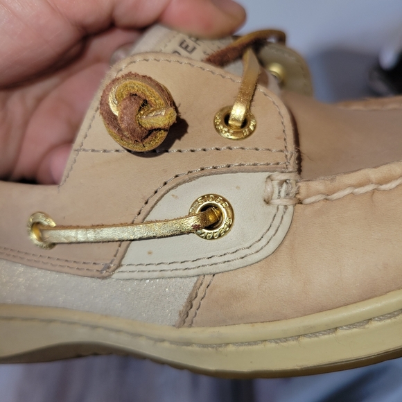 Sperry Tan Top-sider Boat Shoes Size 6 - Picture 8 of 8
